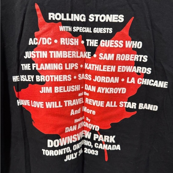 The Rolling Stones Rocks Toronto Concert T-Shirt - Picture 5 of 7